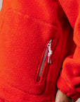 The Beautiful Mistake - Red Fleece Jacket