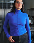 Cobalt Turtle Neck