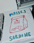 MASSES X SARDINE TEA TOWEL