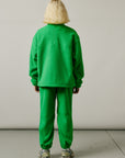 Fleece Jacket in Green