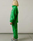 Fleece Jacket in Green