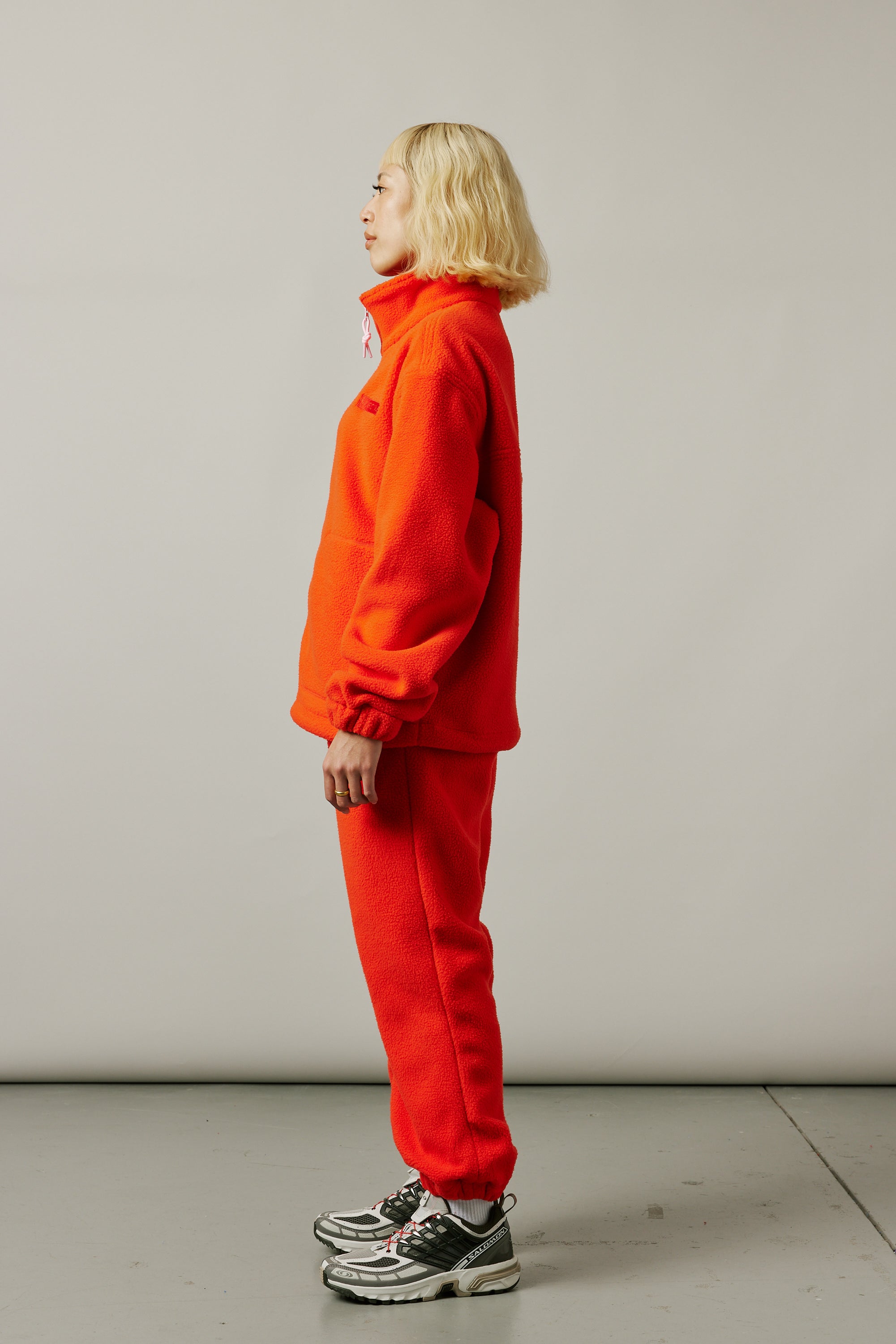 Fleece Jacket in Red – SARDINE SUPPLY