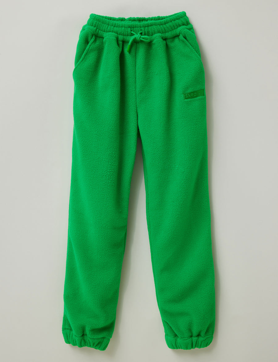 Fleece Pant in Green