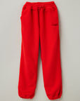 Fleece Pant in Red