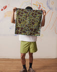 Verdant Lava Silk Scarf