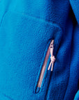 Fleece Jacket in Blue