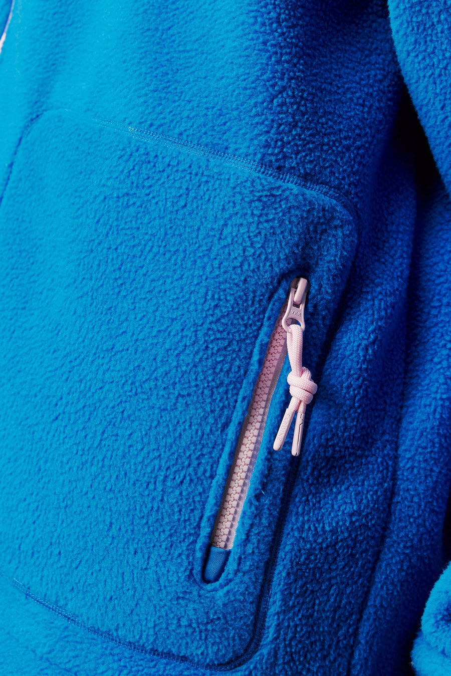 Fleece Jacket in Blue