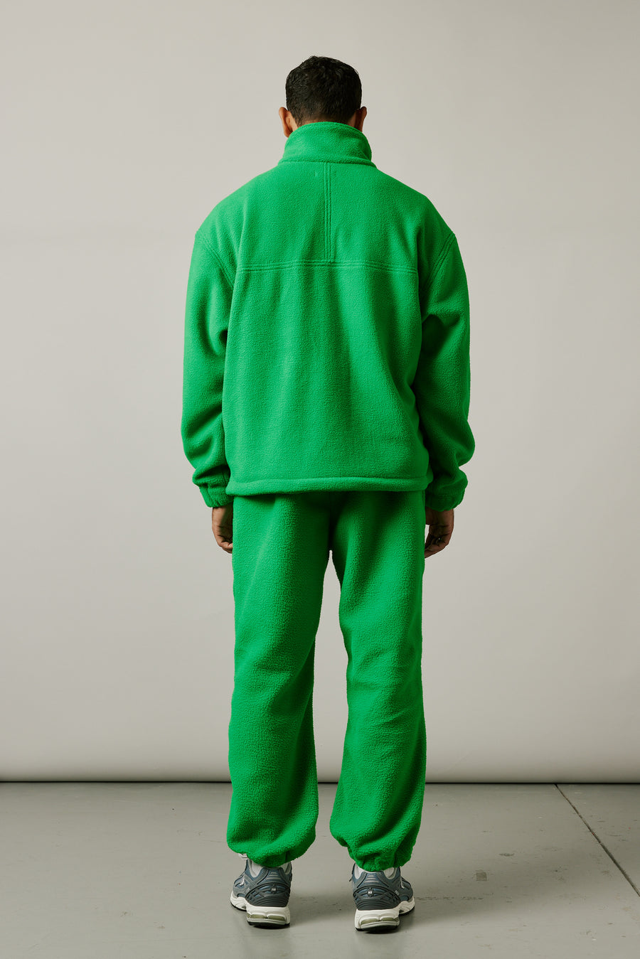Fleece Jacket in Green